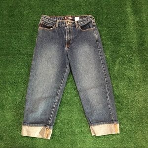Vintage Y2K Bongo Mom ankle denim capris